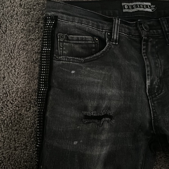 Rhinestone jeans - Picture 2 of 4